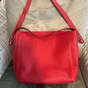 Furla  Capriccio Hobo/ Crossbody grained leather bag